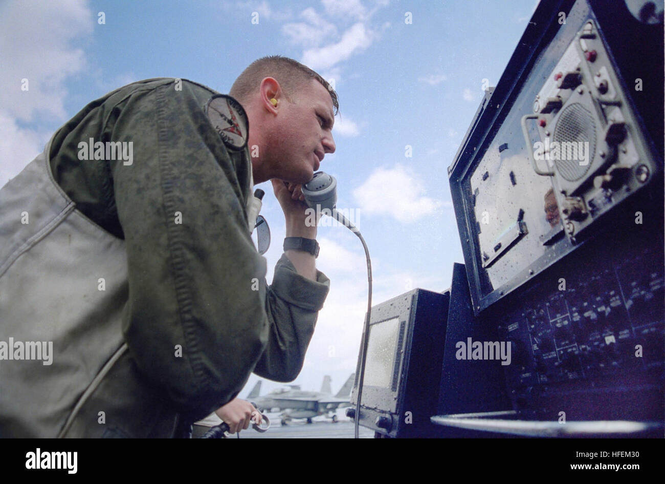 Landing signaling officers hires stock photography and images Alamy