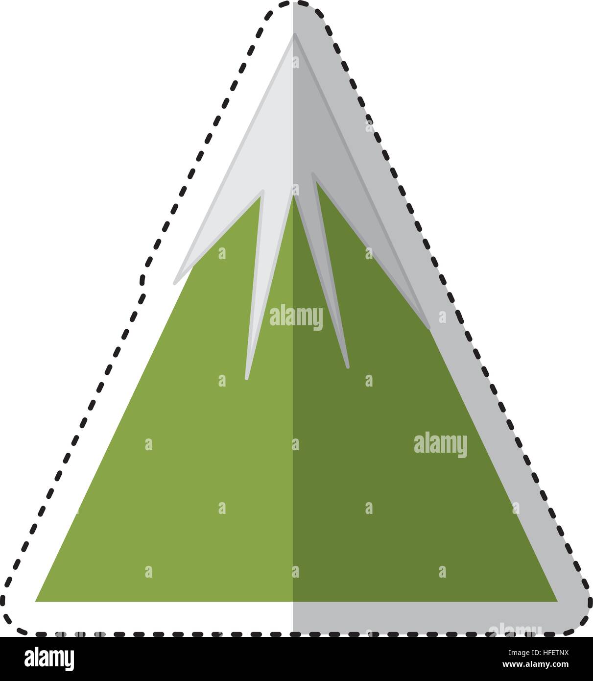 mountain landscape isolated icon vector illustration design Stock ...