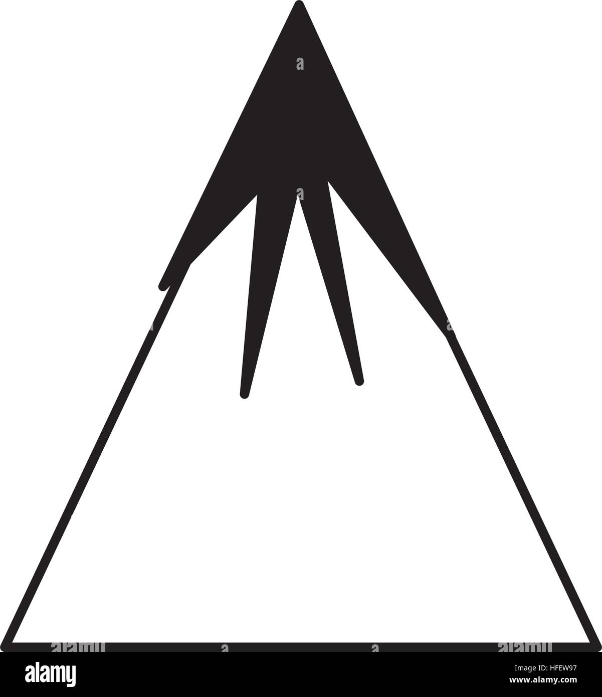 mountain landscape isolated icon vector illustration design Stock ...