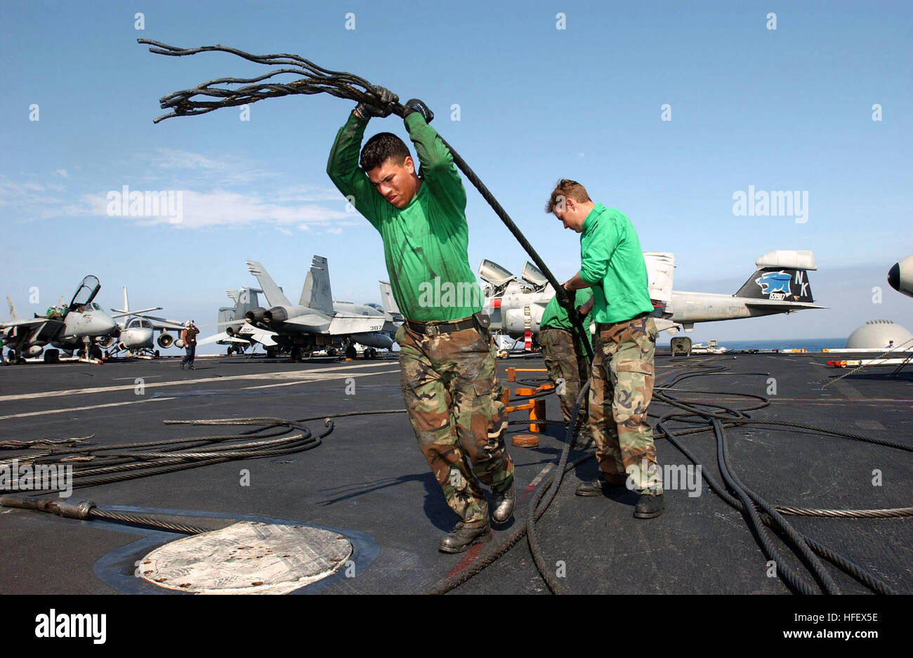 Arresting Cable Cable High Resolution Stock Photography and Images Alamy