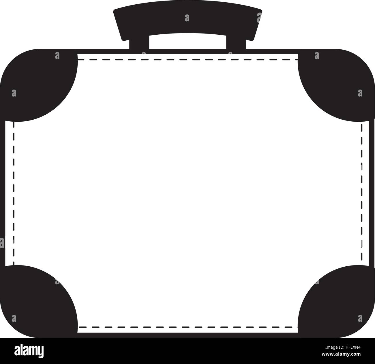 suitcase travel isolated icon vector illustration design Stock Vector ...