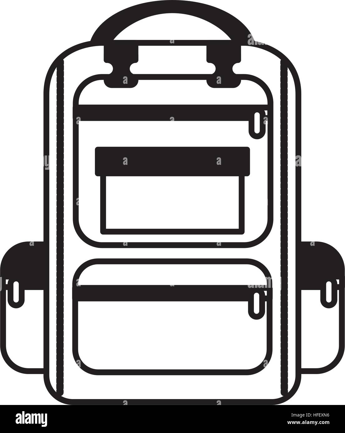 suitcase travel isolated icon vector illustration design Stock Vector ...