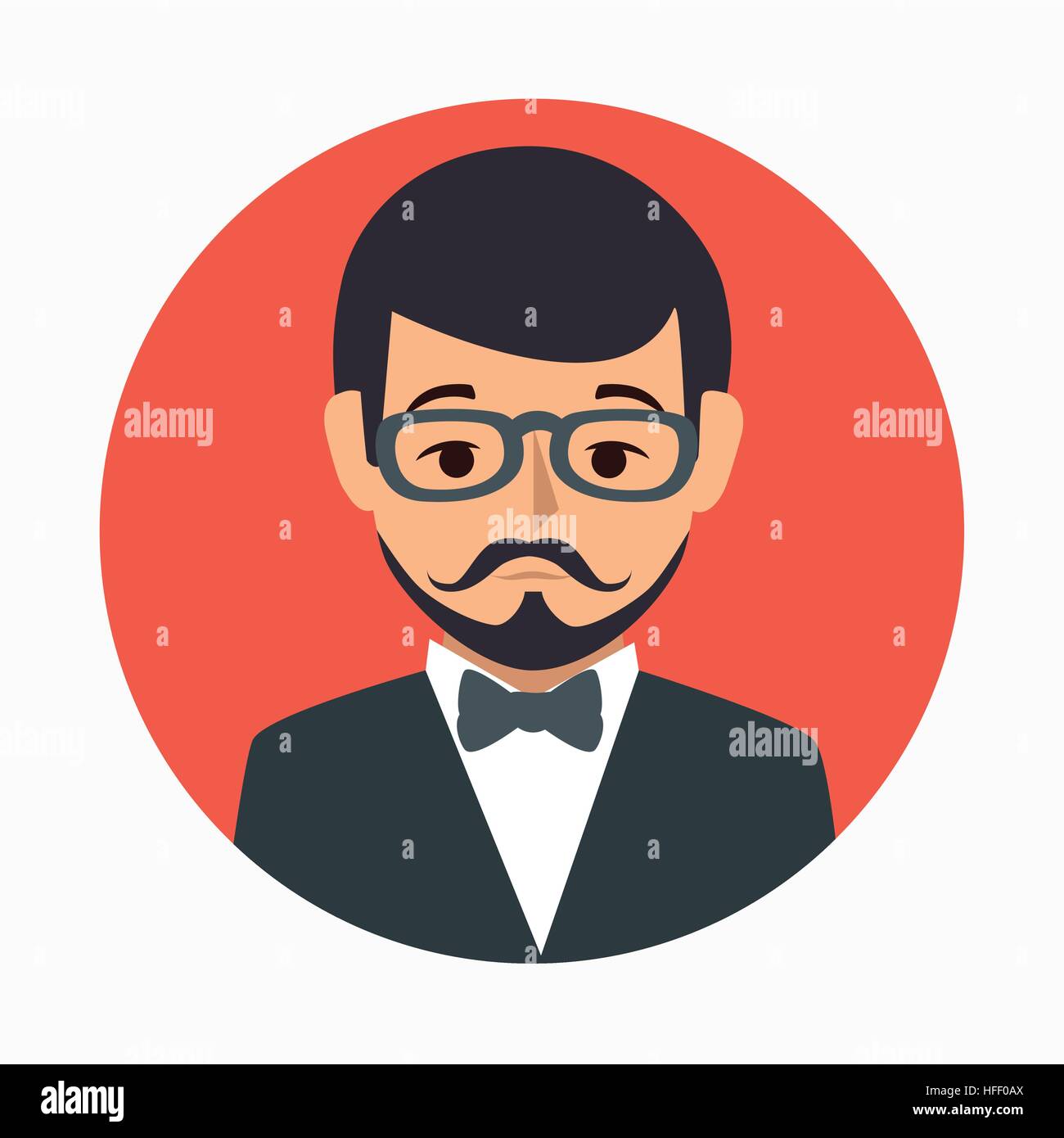 businessman character avatar isolated vector illustration design Stock ...
