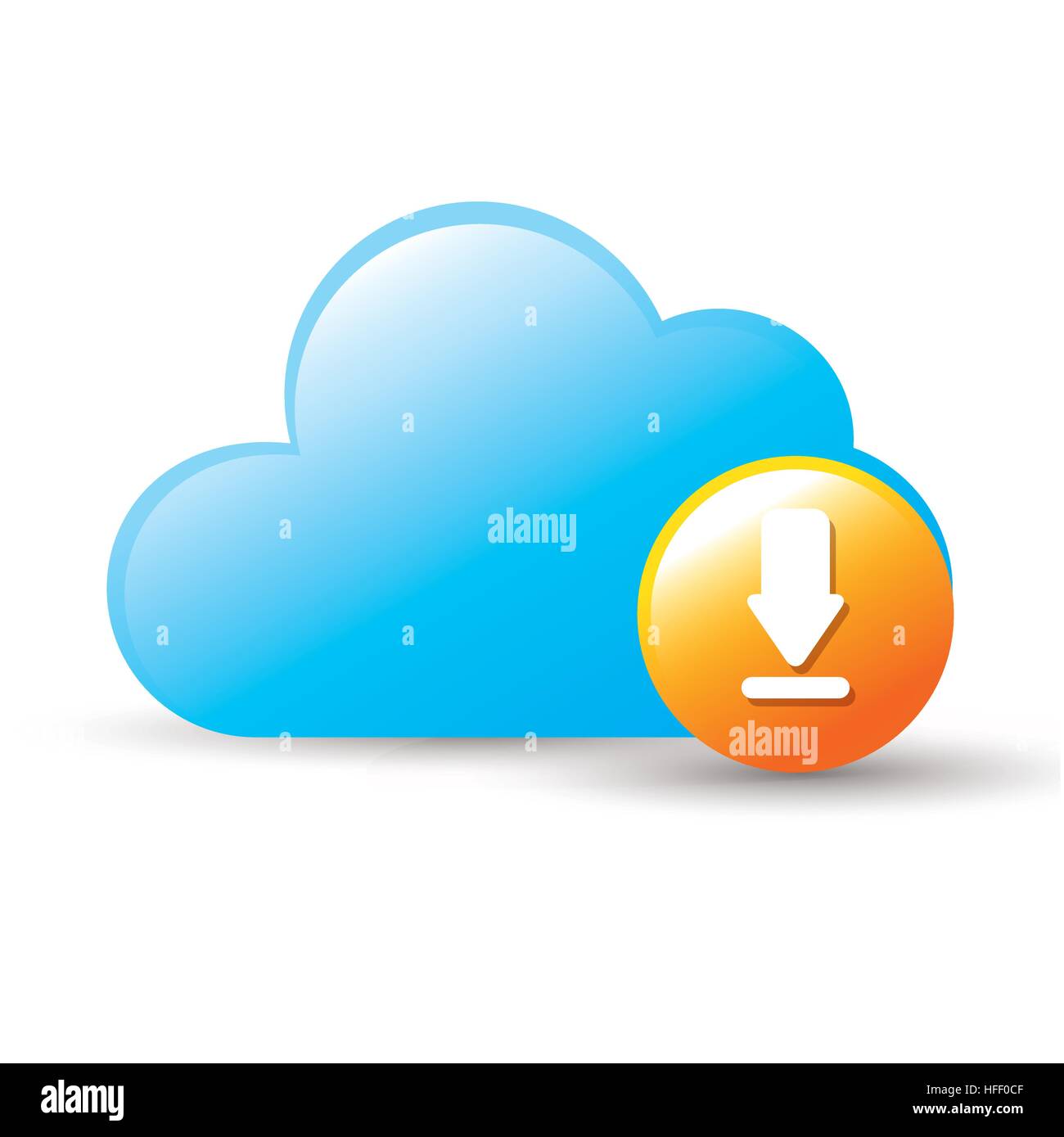 cloud computing isolated icon vector illustration design Stock Vector ...