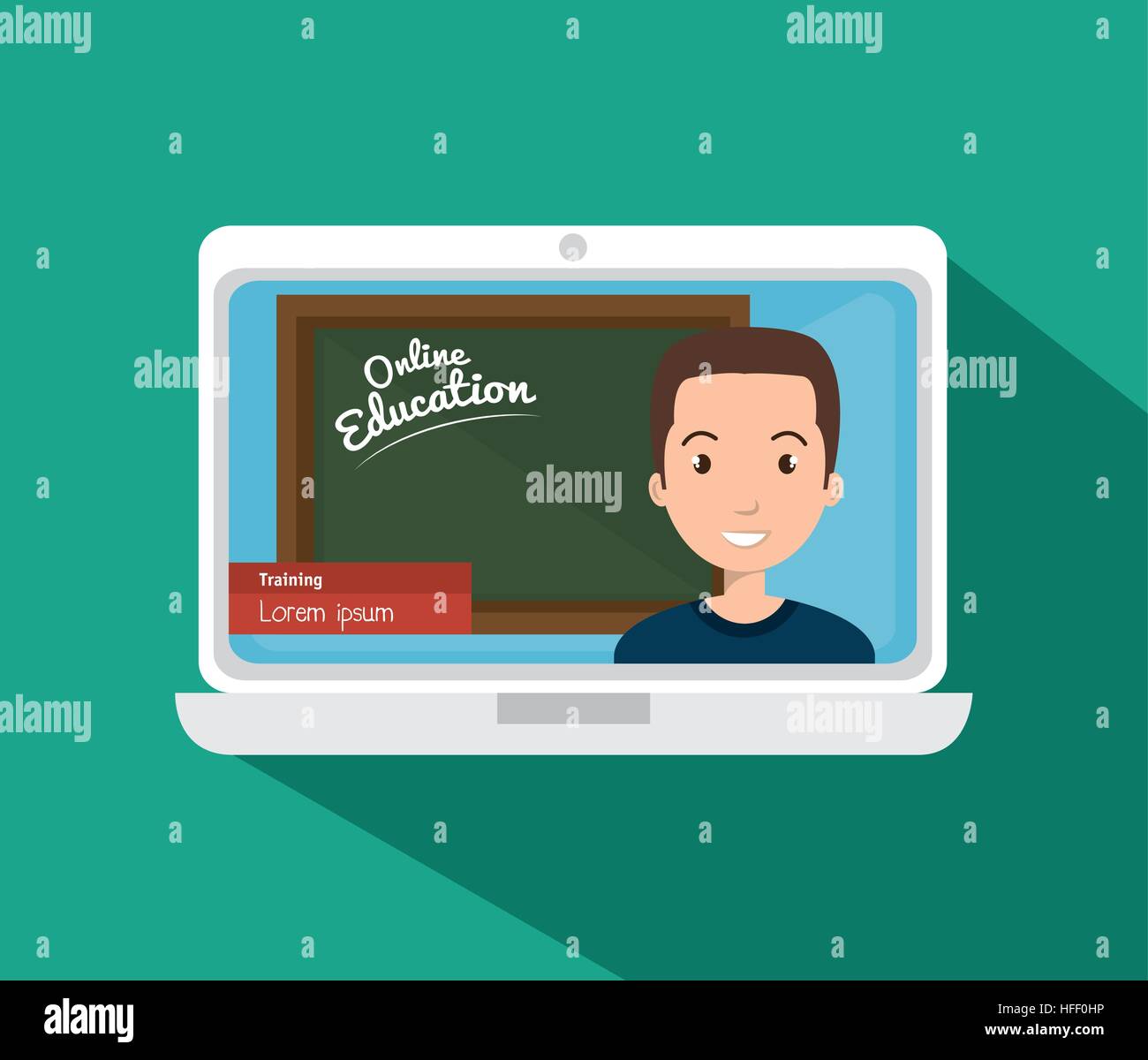 online education concept icon vector illustration design Stock Vector ...