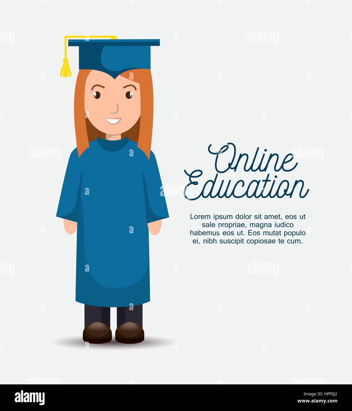 online education concept icon vector illustration design Stock Vector ...