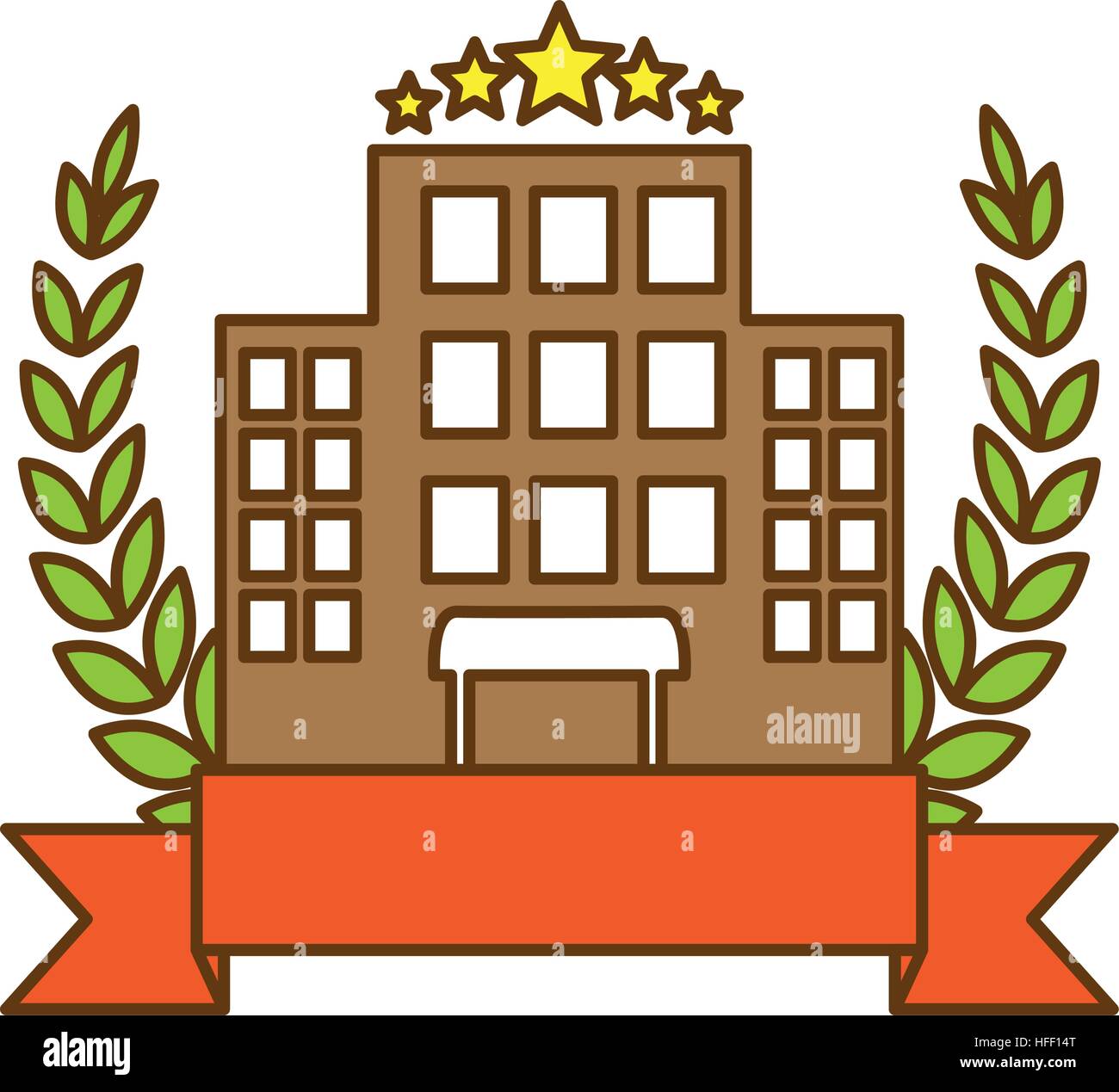 hotel building icon Stock Vector Image & Art - Alamy