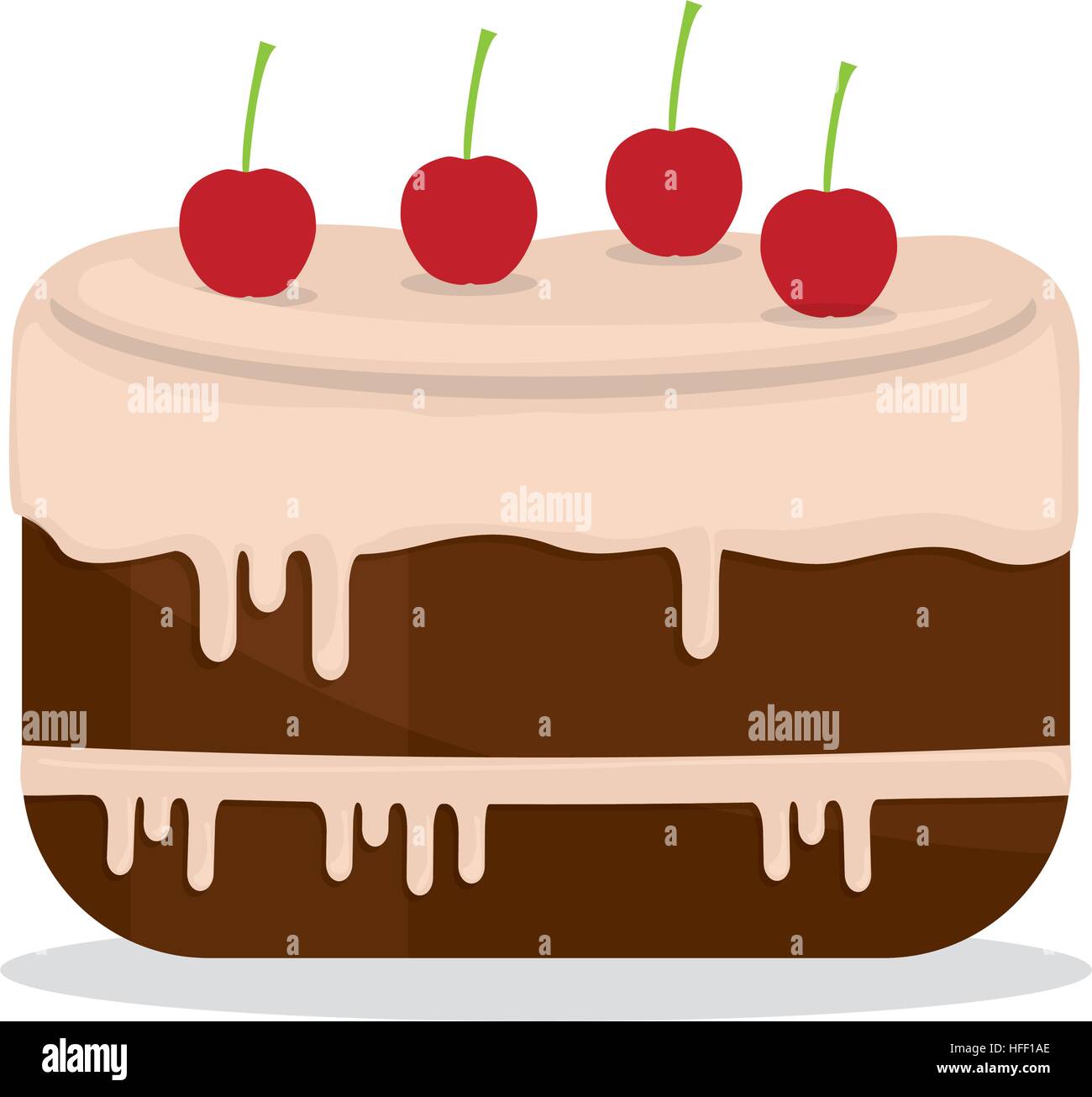 sweet cake icon Stock Vector Image & Art - Alamy