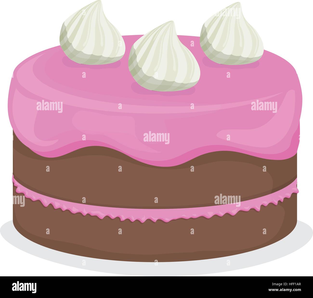 sweet cake icon Stock Vector Image & Art - Alamy