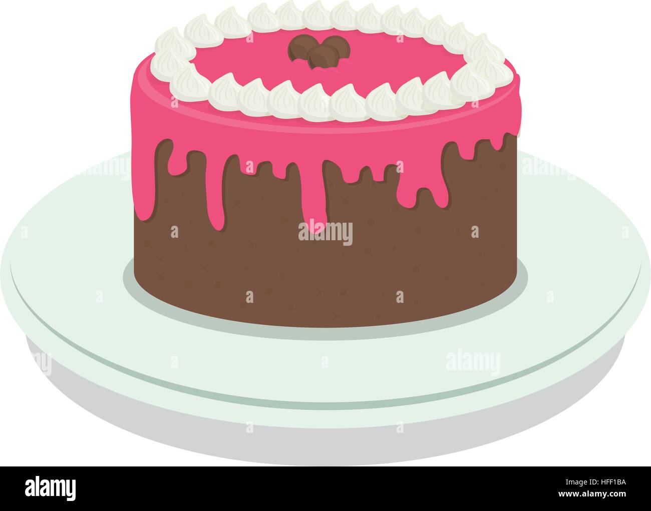 sweet cake icon Stock Vector Image & Art - Alamy