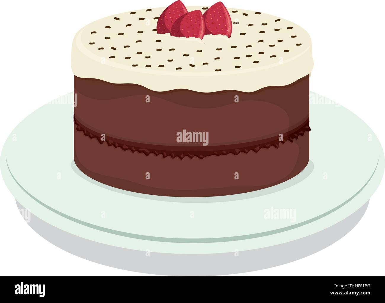 sweet cake icon Stock Vector Image & Art - Alamy