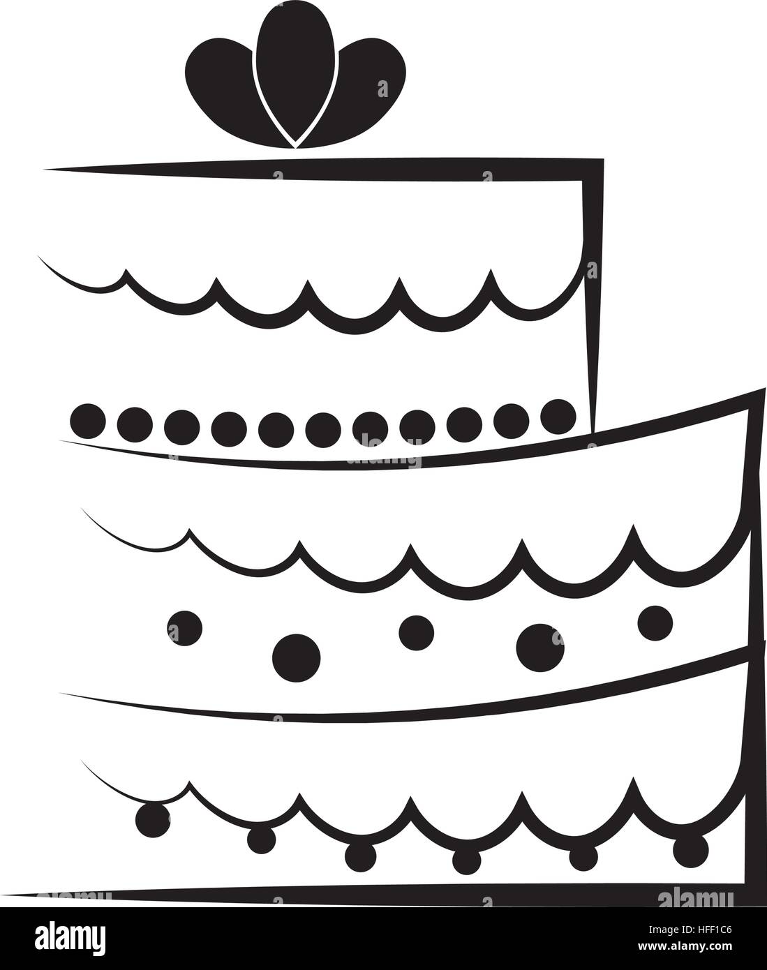 sweet cake icon Stock Vector Image & Art - Alamy