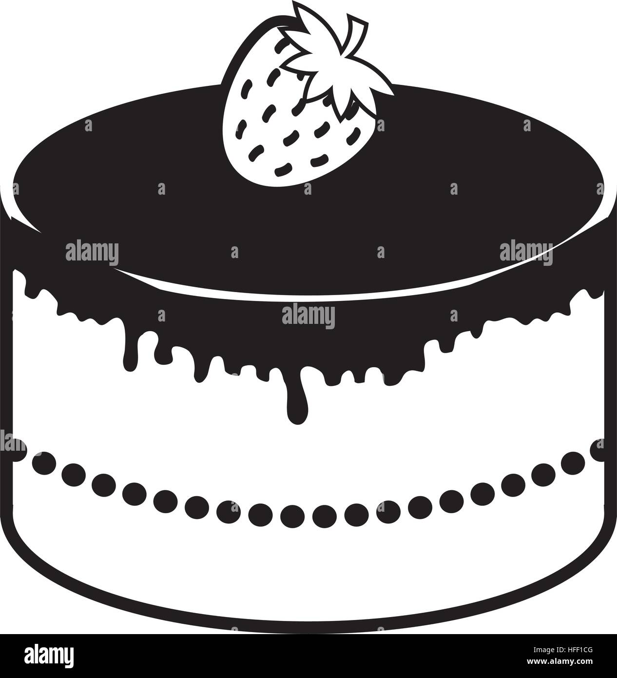 sweet cake icon Stock Vector Image & Art - Alamy