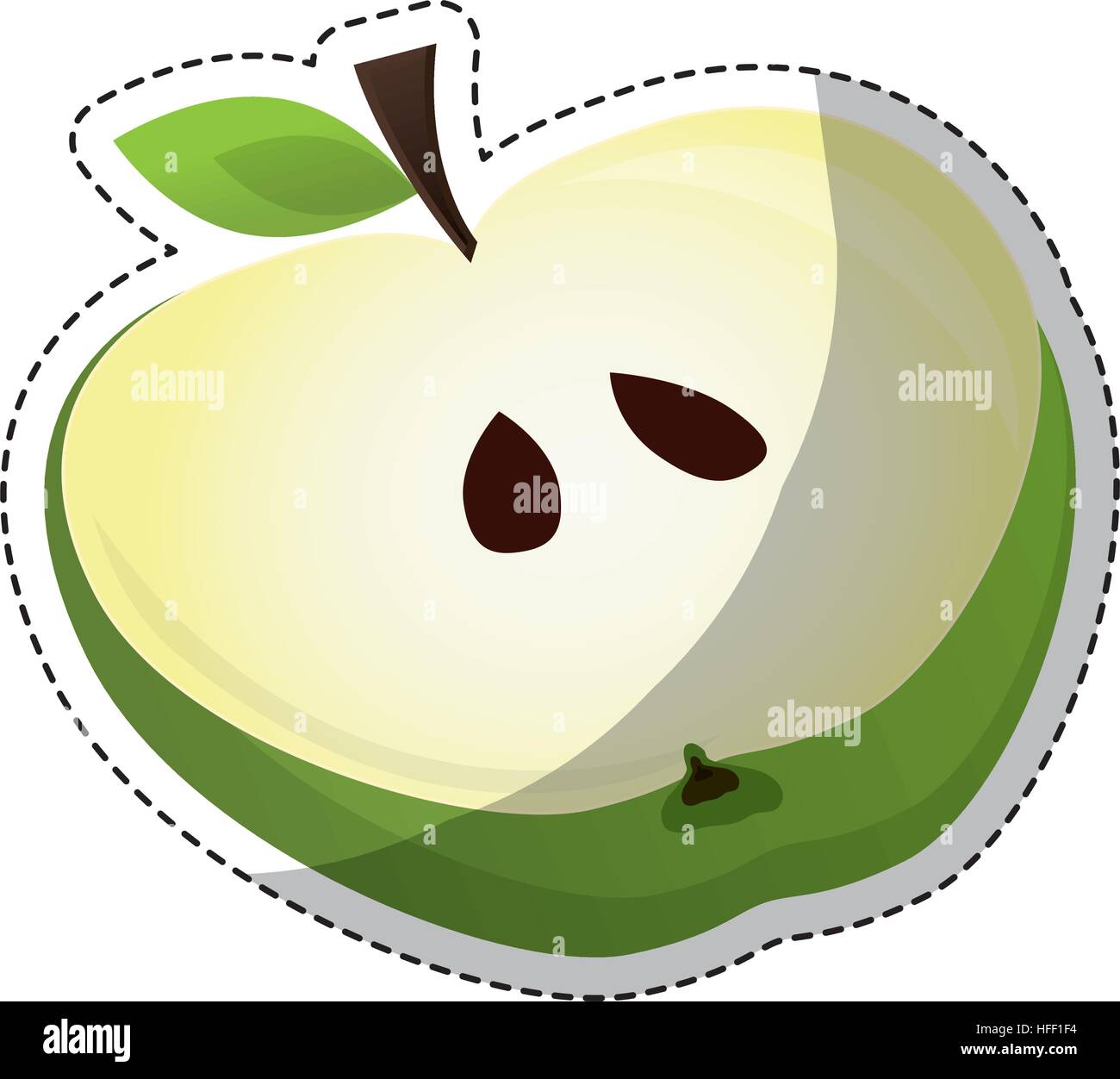 apple fruit icon Stock Vector Image & Art - Alamy