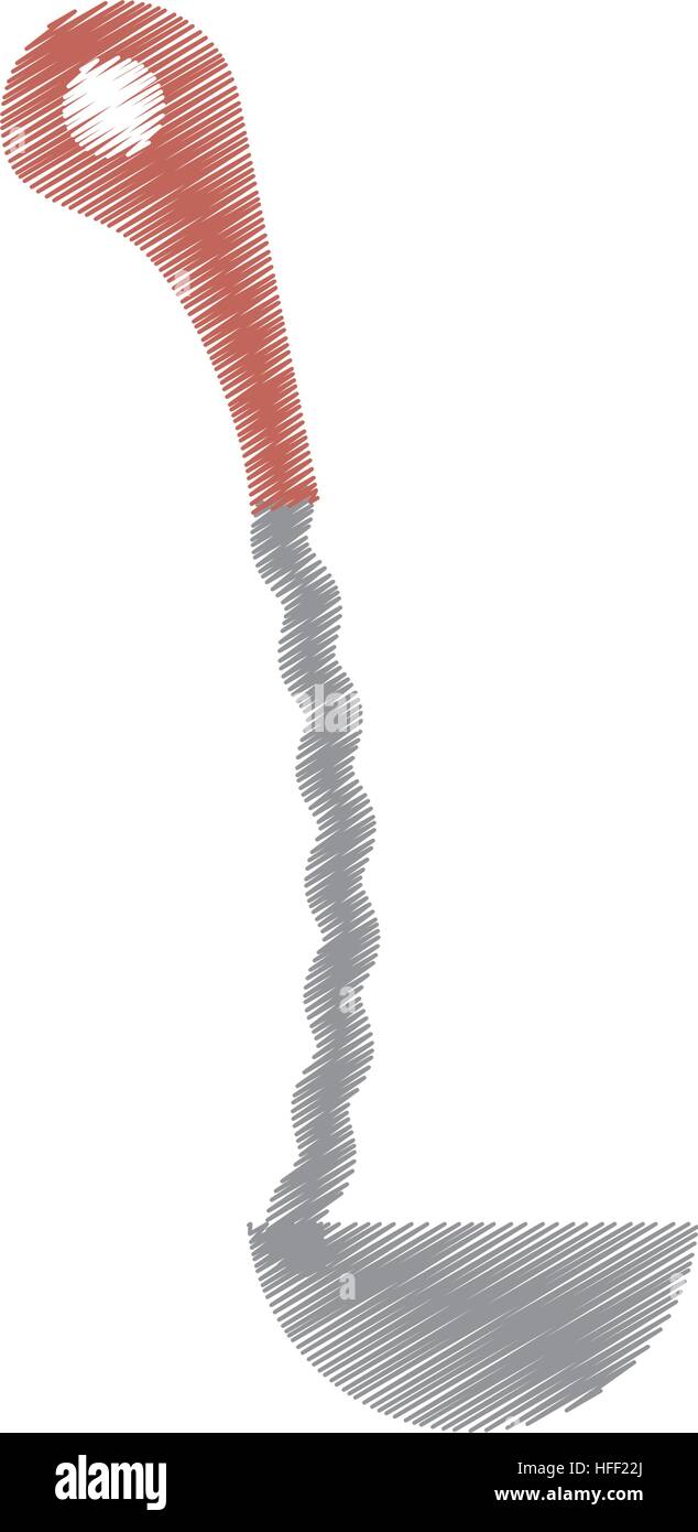 drawing soup ladle kitchen and cooking utensils Stock Vector Image & Art Alamy