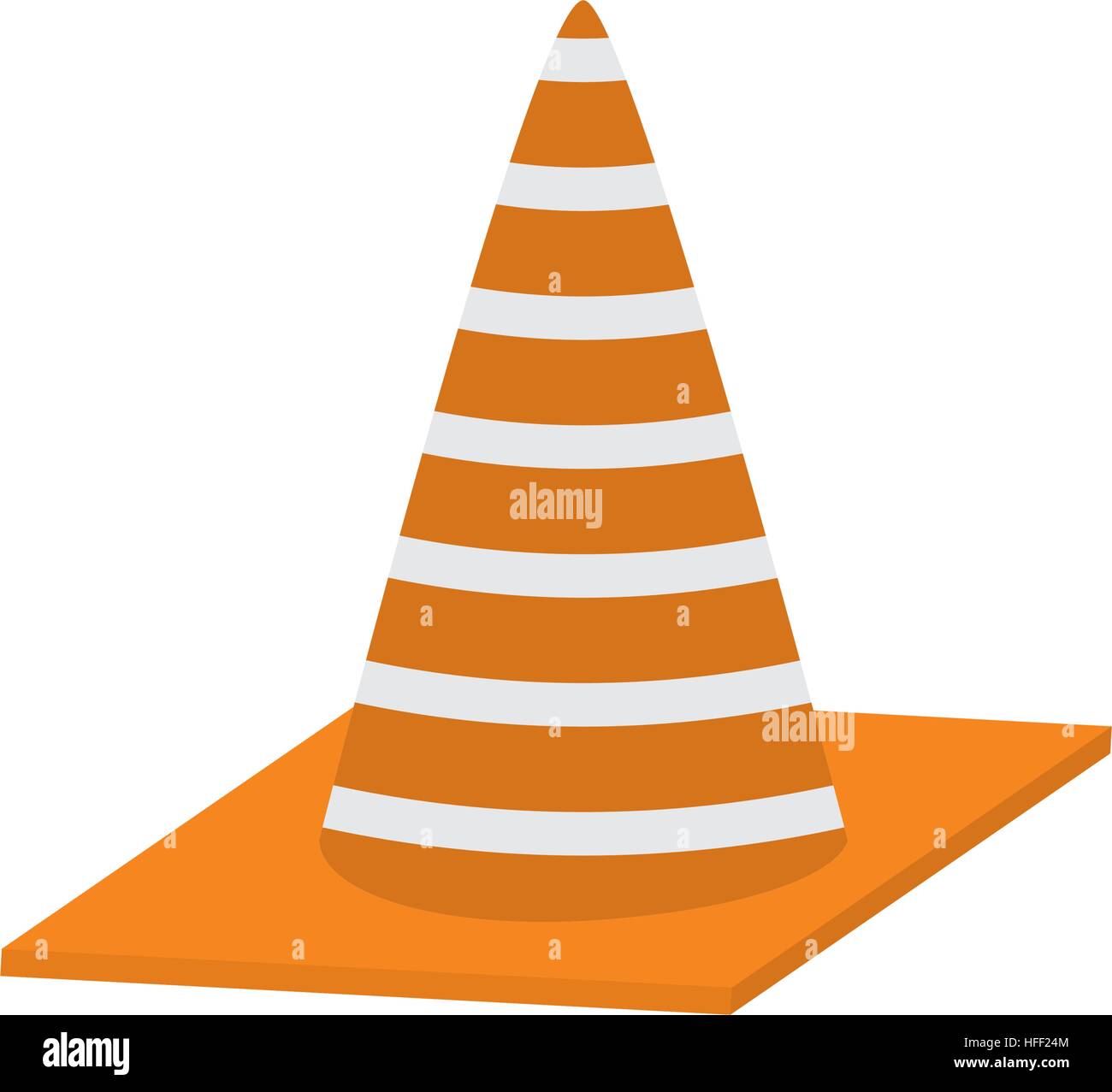construction cone with stripes Stock Vector Image & Art Alamy