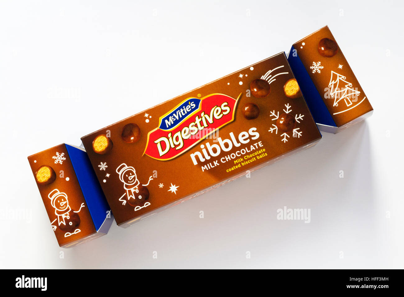 Box of McVitie's Digestives nibbles milk chocolate coated biscuit balls