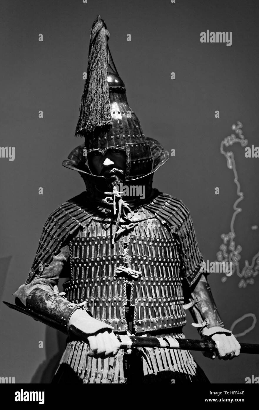 Suit of Armour National Museum of Korea Stock Photo