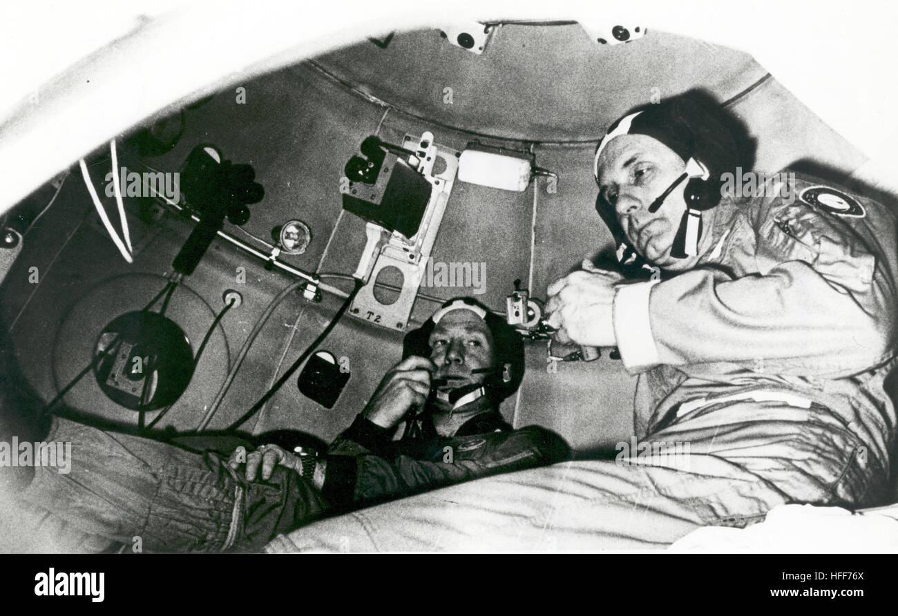 Astronauts undergo training for the Apollo-Soyuz Test Project (ASTP) at ...