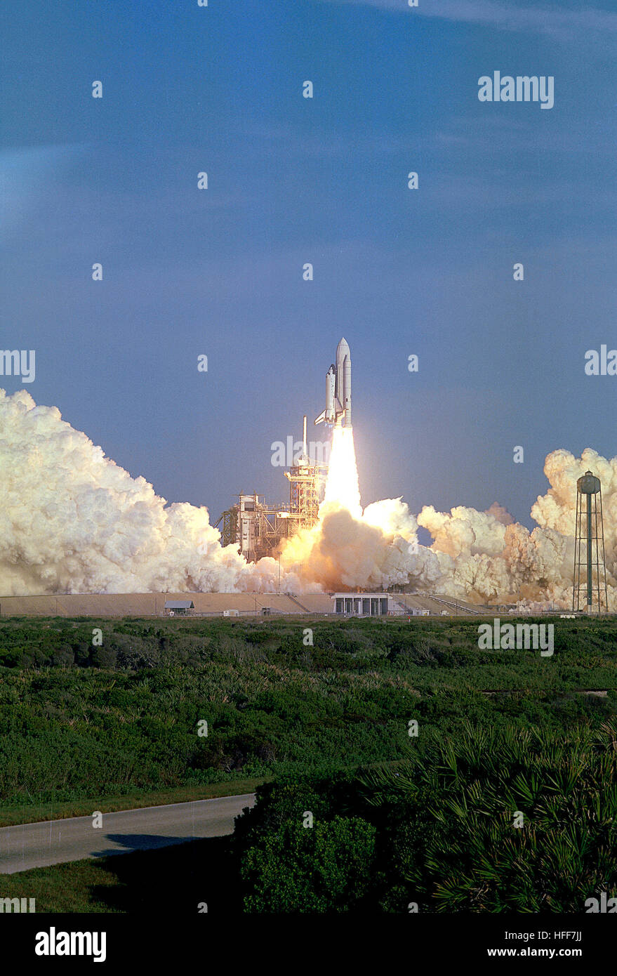 Launch of the Space Shuttle Columbia, marking the beginning of its ...