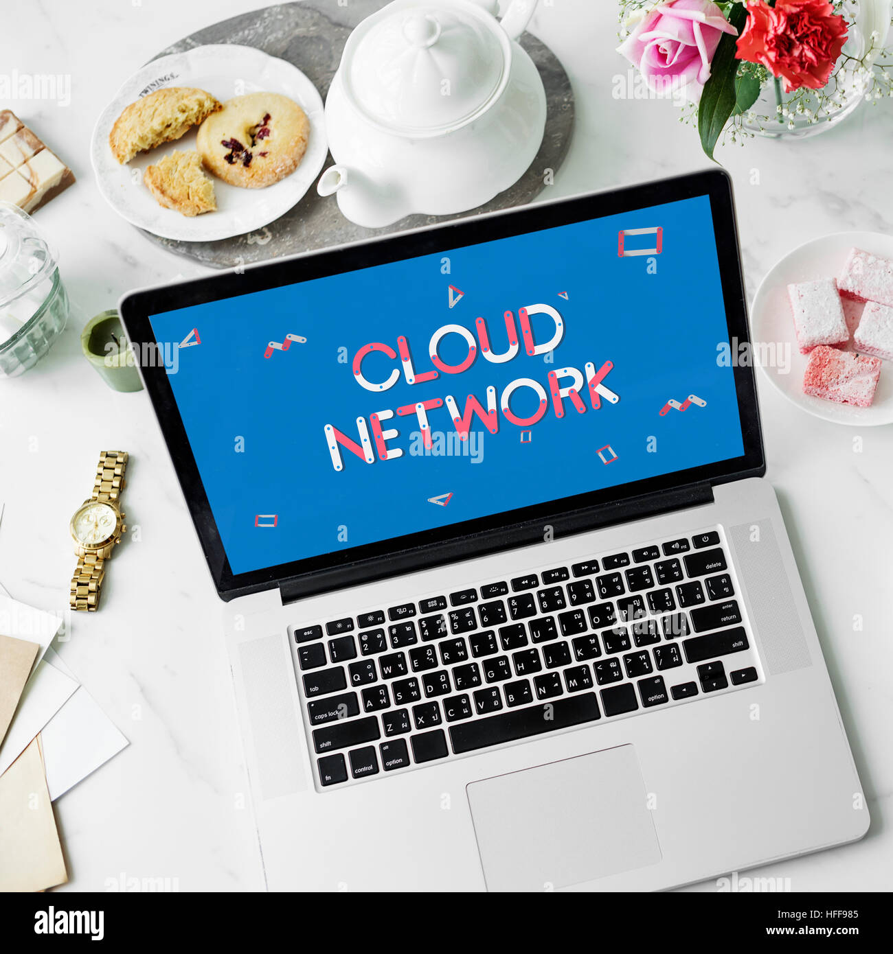Cloud Network Data Digital Storage Technology Concept Stock Photo - Alamy
