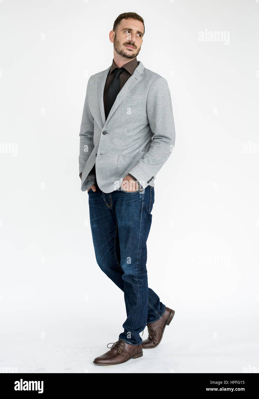 Studio Shoot People Portrait Concept Stock Photo - Alamy