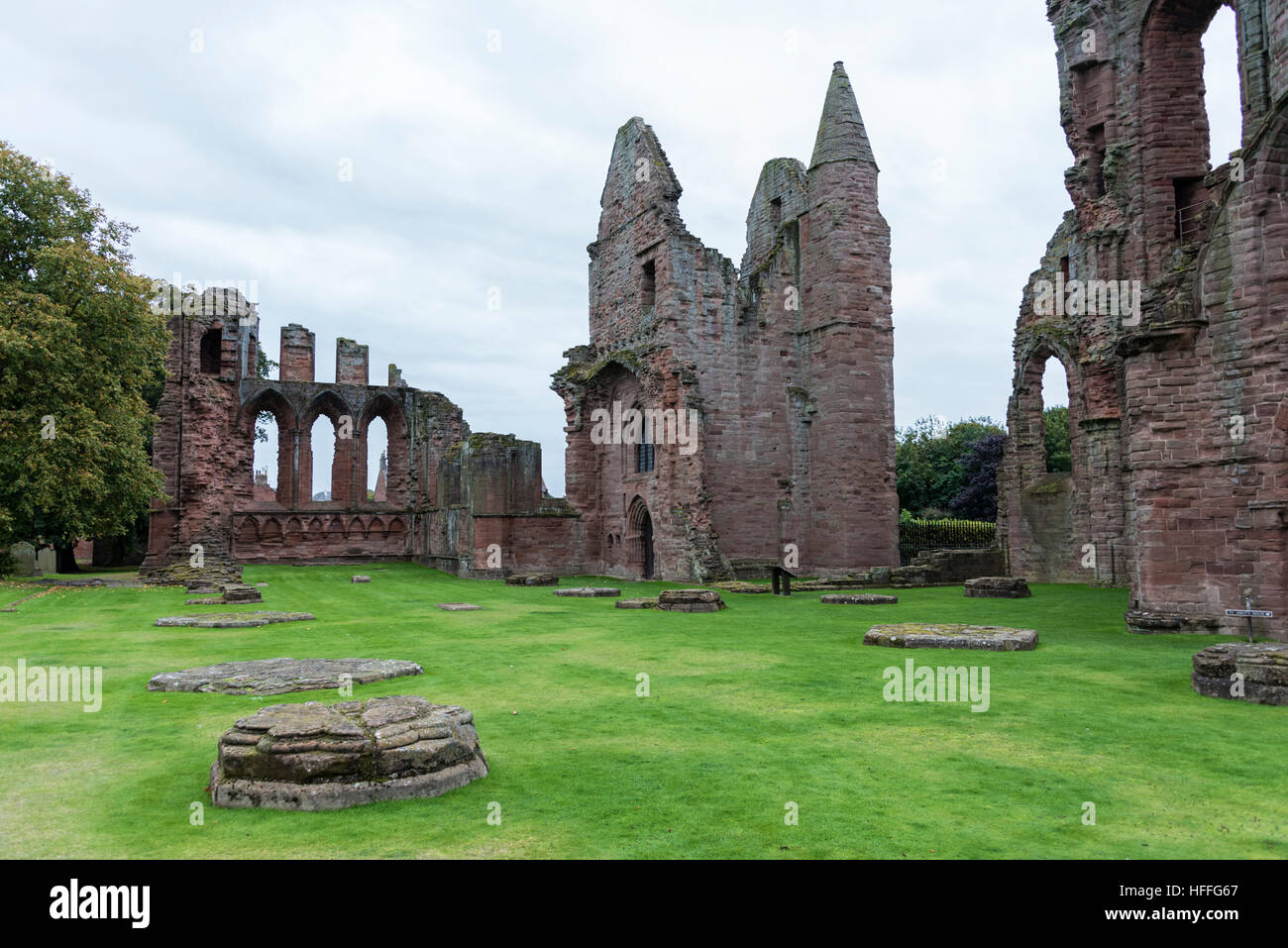 Arbroath Abbey, Scotland Stock Photo