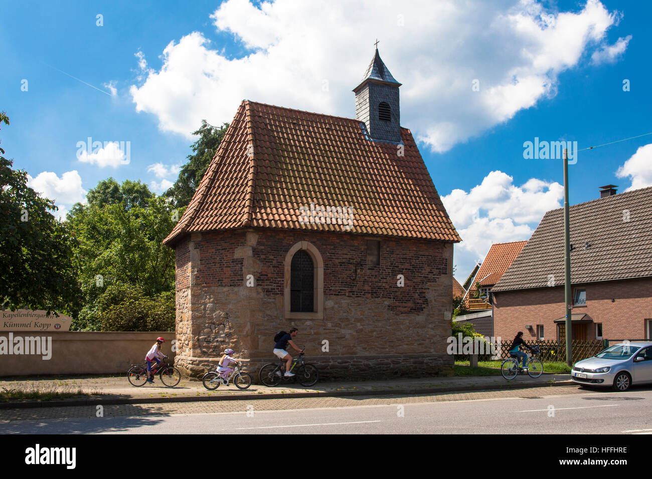 Germany, Bochum, the St. Bartholomew pilgrim chapel in the district Sevinghausen. Stock Photo