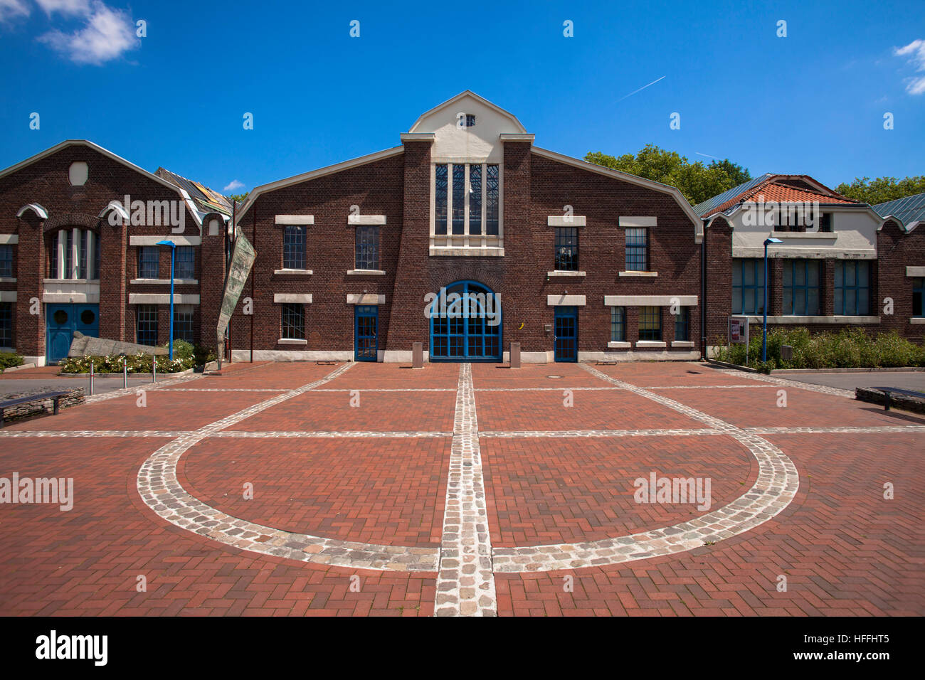 Germany, Herne, cultural and event center Flottmann Halls, the halls were built in 1908 as a manufacturing plant Stock Photo