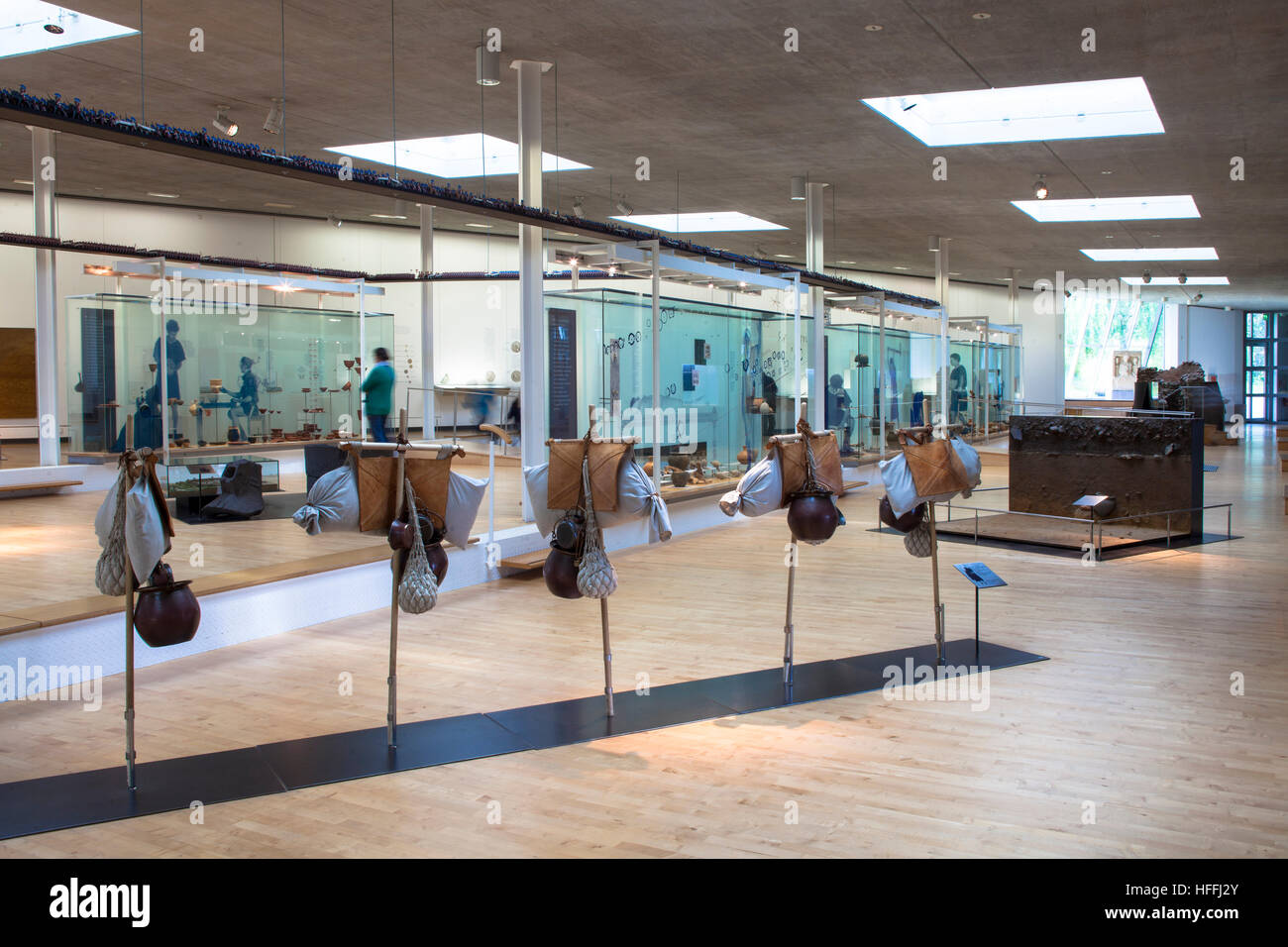 Germany, Haltern am See, the LWL Roman Museum. The museum shows the most  important finding of Roman camps along the river Lippe Stock Photo - Alamy