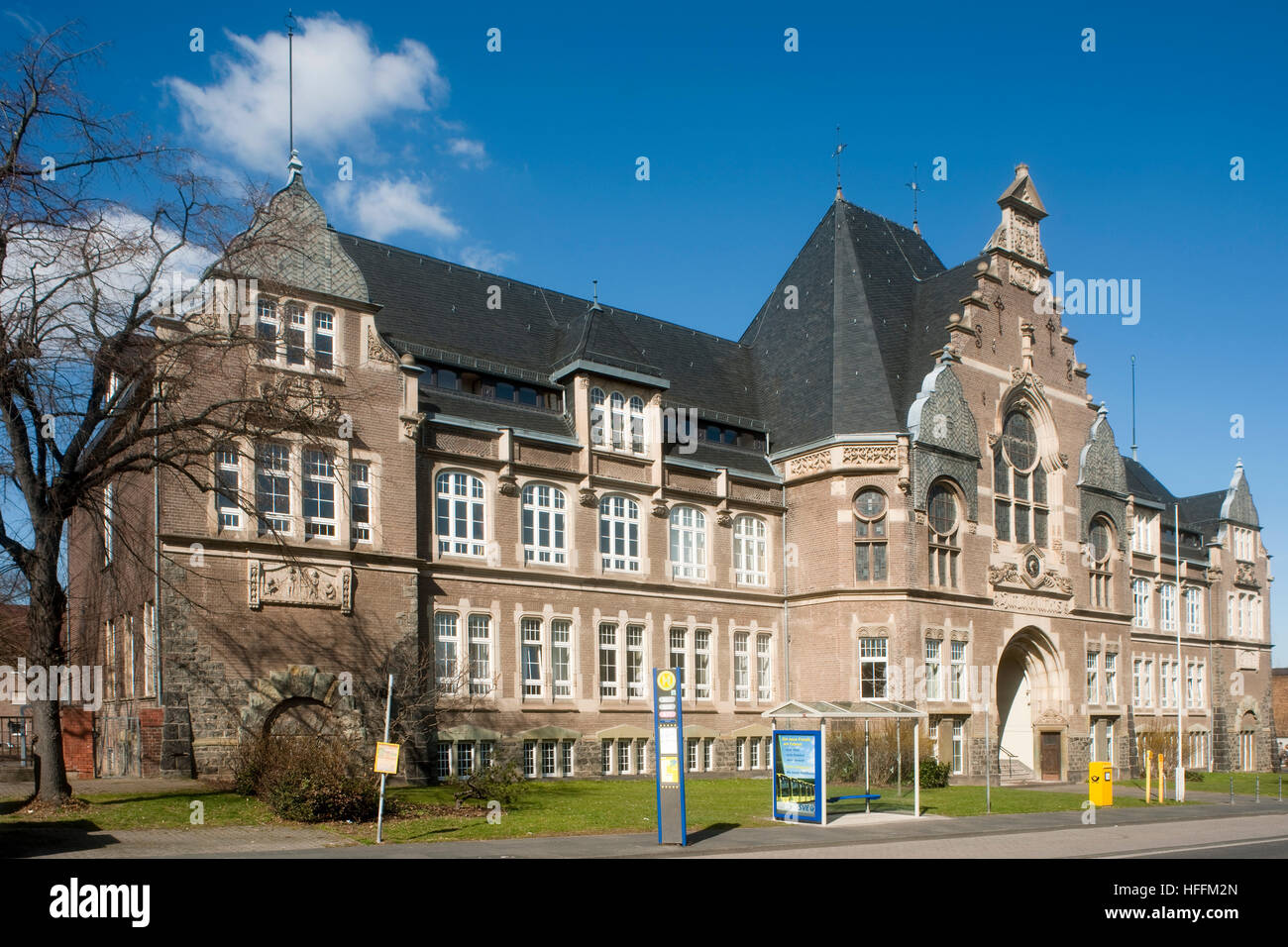Deutschland, Nordrhein-Westfalen, Euskirchen, Matthias-Hagen-Schule, Billiger Strasse Stock Photo