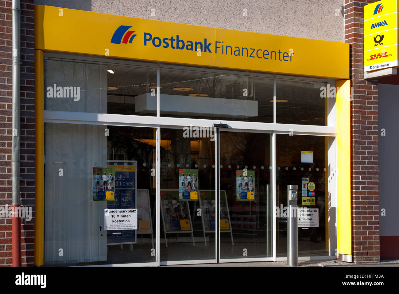 Deutschland, Nordrhein-Westfalen, Euskirchen, Postbank Stock Photo