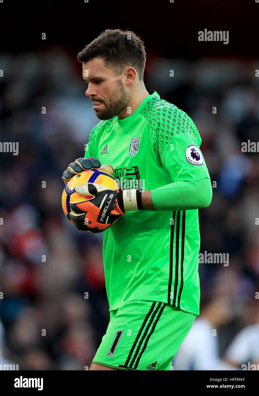 West Bromwich Albion goalkeeper Ben Foster Stock Photo Alamy