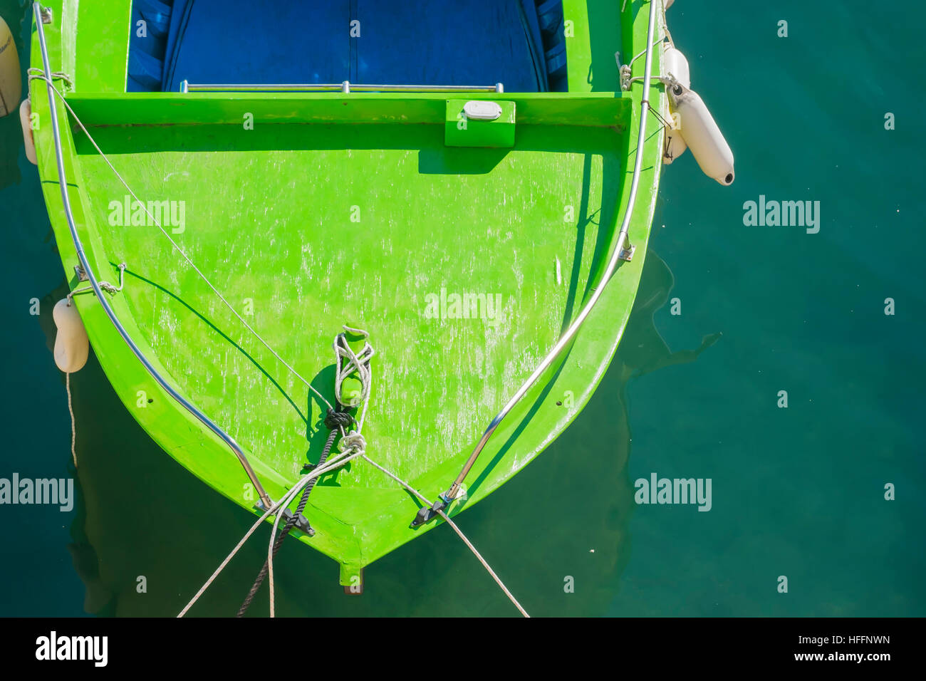 Old wooden fishing boat Stock Photo - Alamy