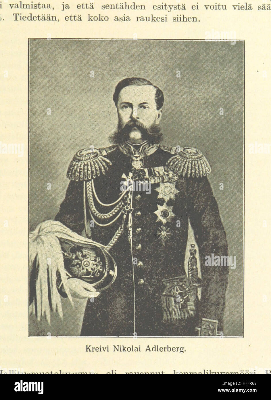 An illustration from the history of the Imperial Finnish Senate from ...