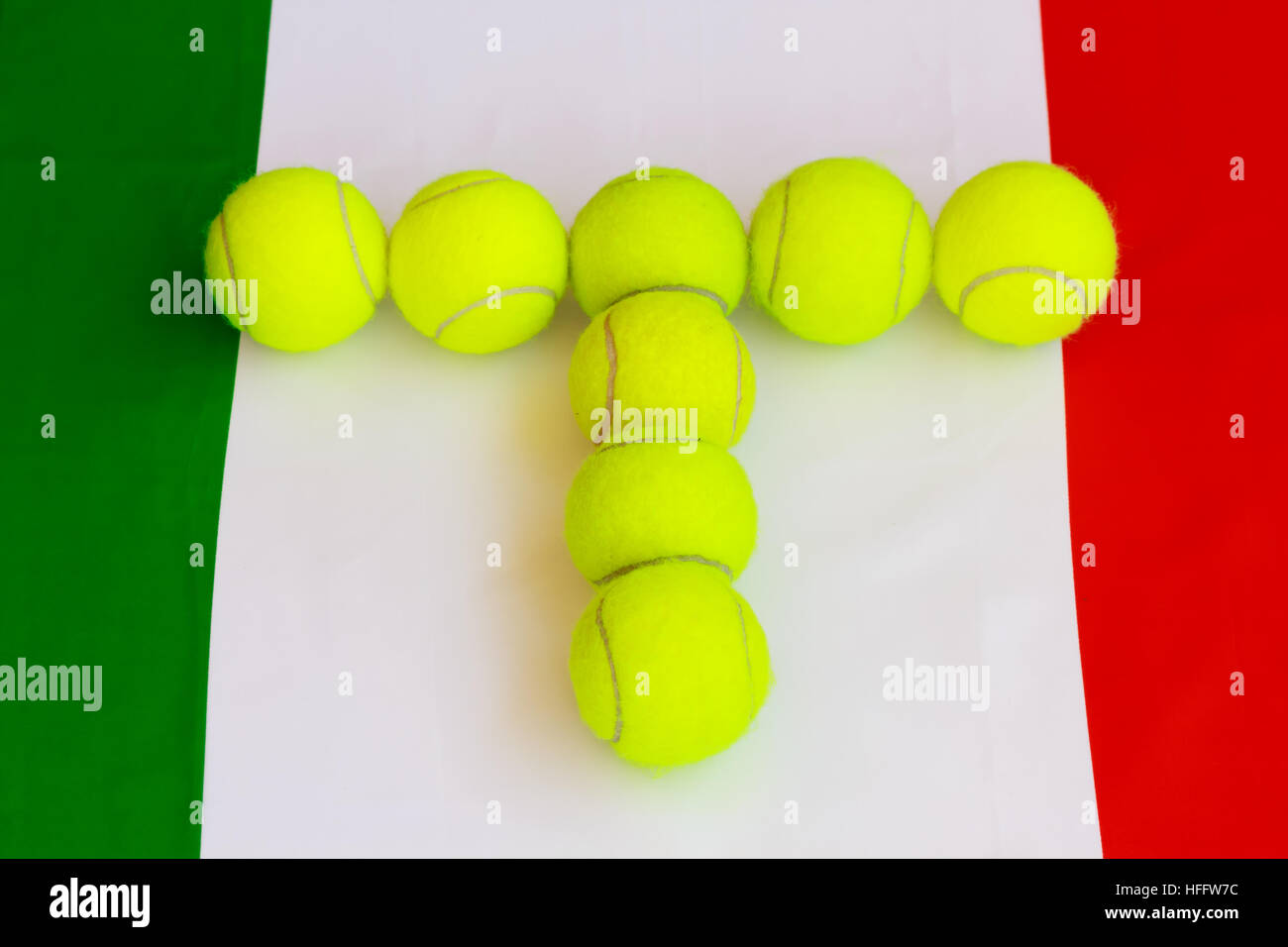 italian tennis Stock Photo