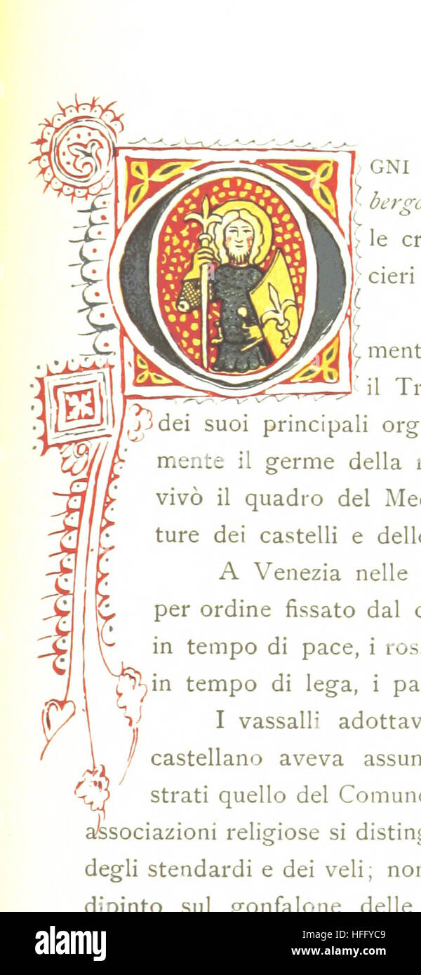 Image taken from page 145 of 'Il Trecento a Trieste. Con illustrazioni policrome' Image taken from page 145 of 'Il Trecento a Trieste Stock Photo