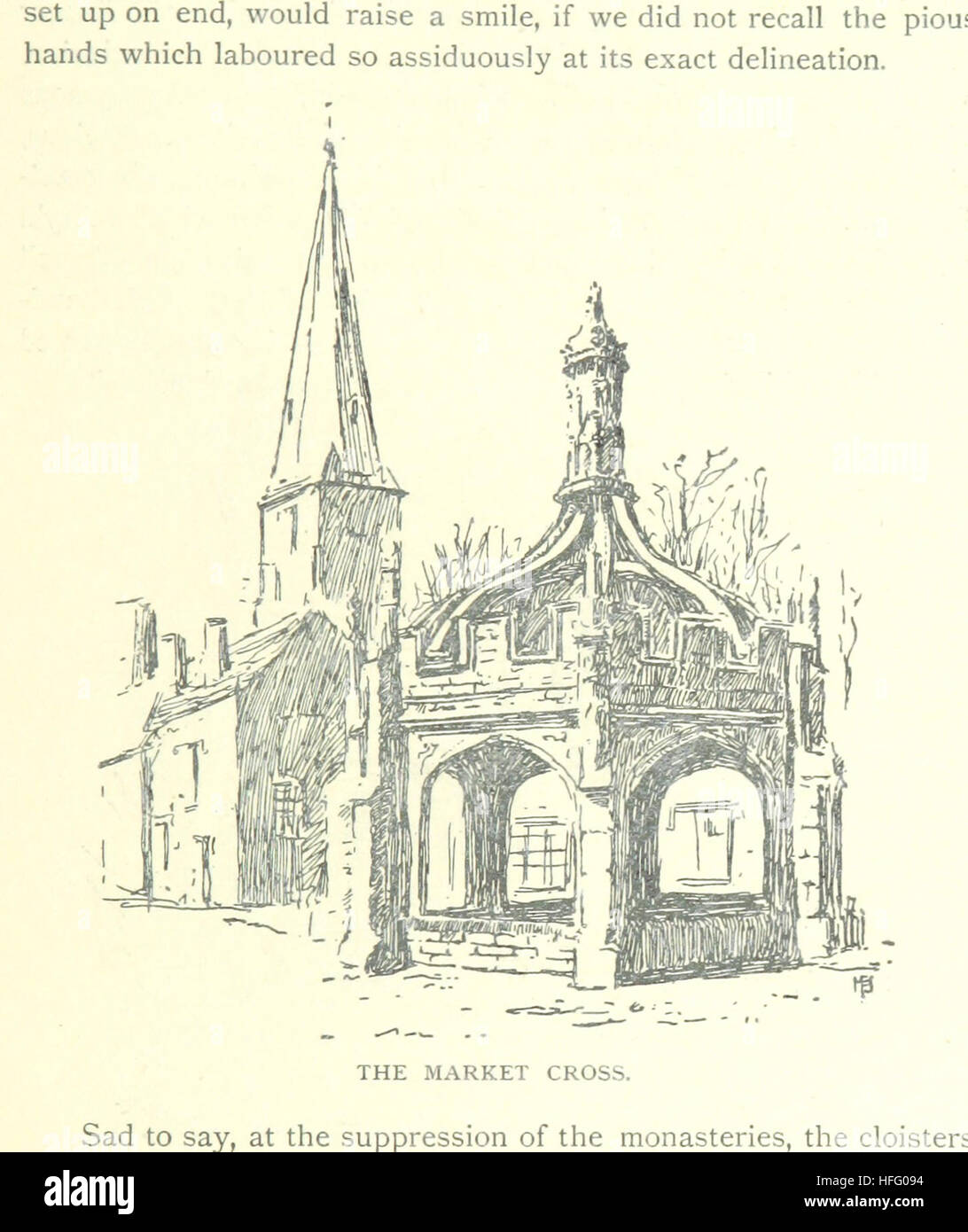 Old Wiltshire Market Towns and Villages Illustrated by M. E