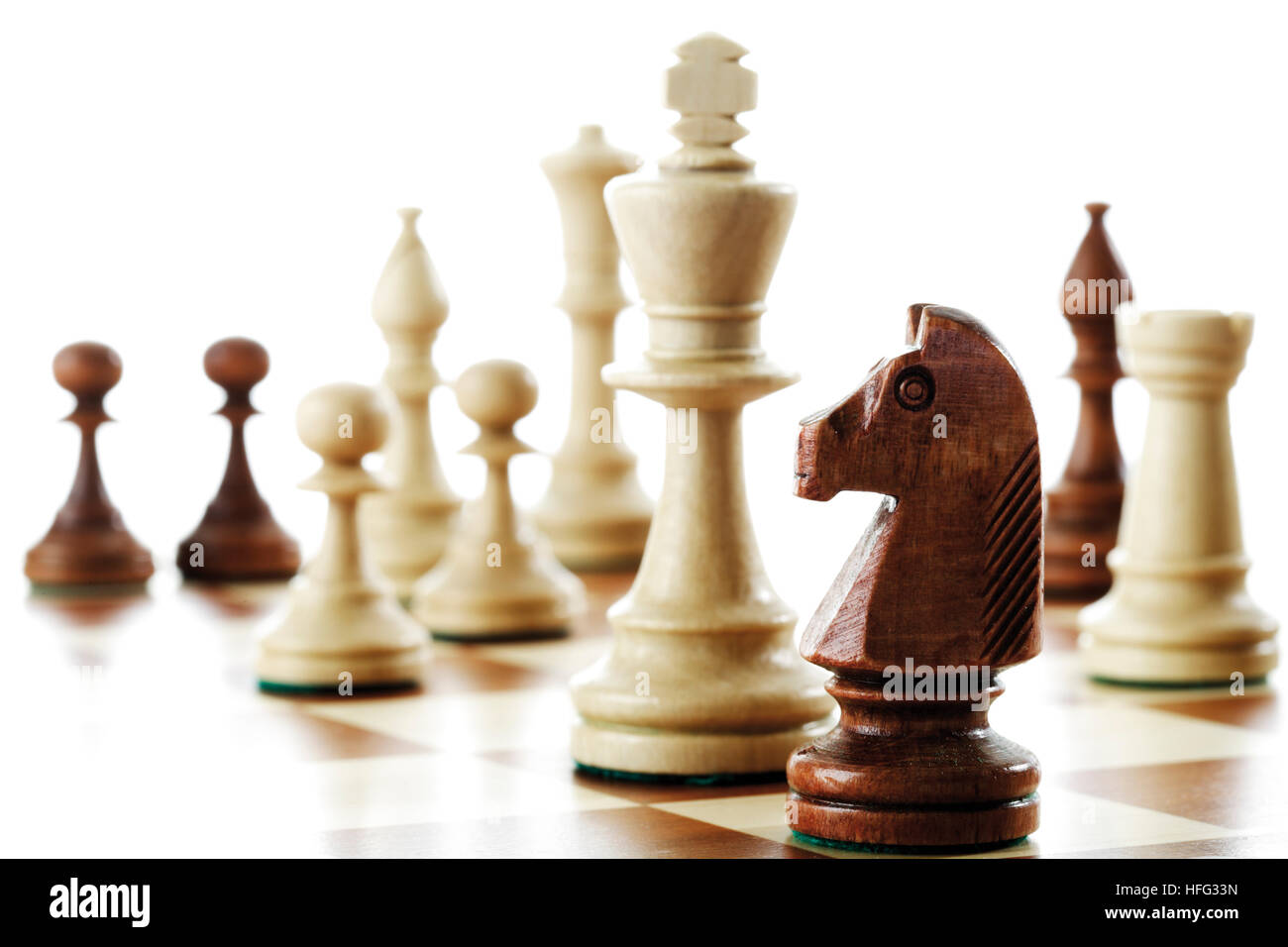 Game of chess Stock Photo - Alamy