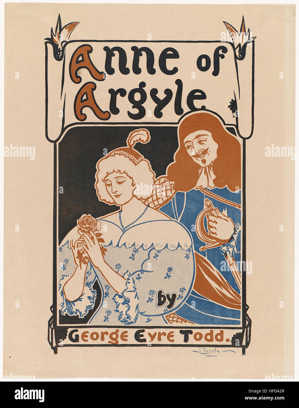 Anne of Argyle by George Eyre Todd. Stock Photo