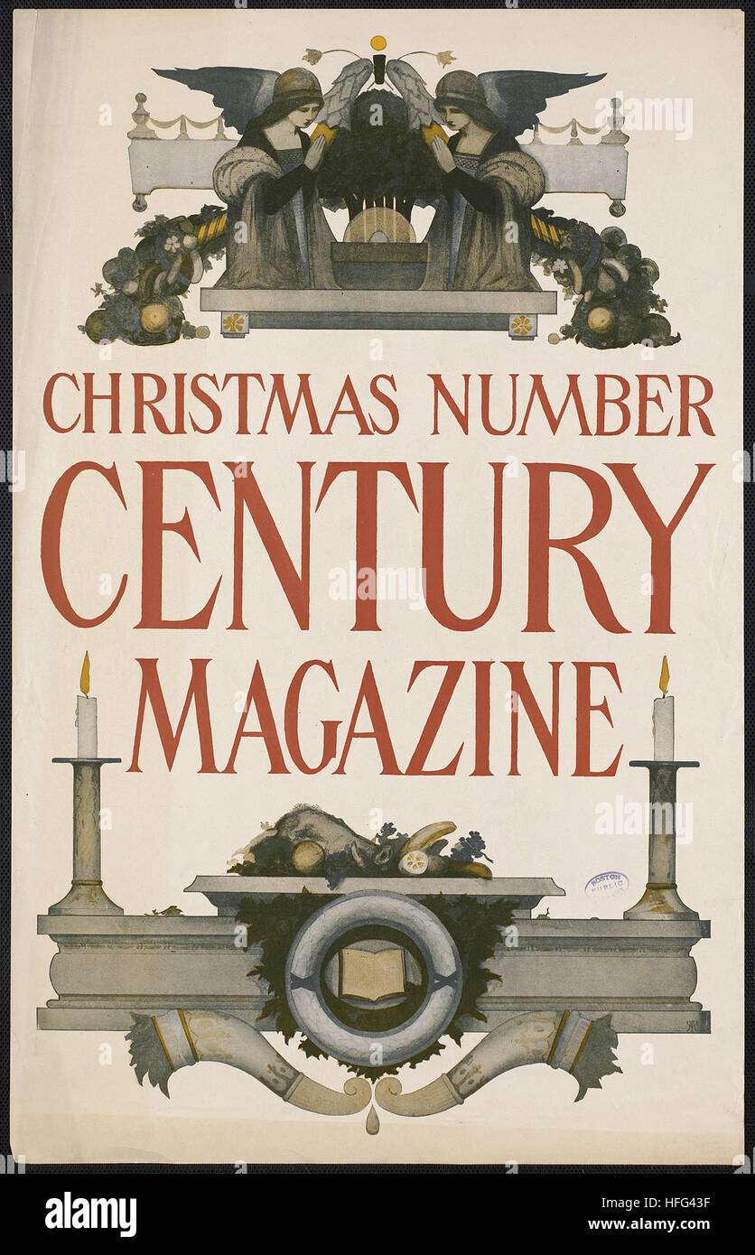 Christmas number, Century magazine Stock Photo