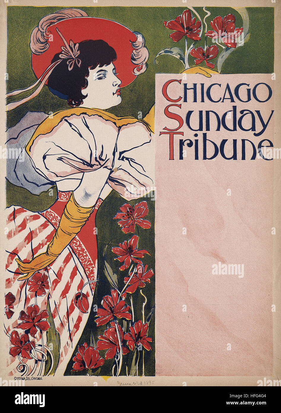 Chicago Sunday tribune Stock Photo Alamy