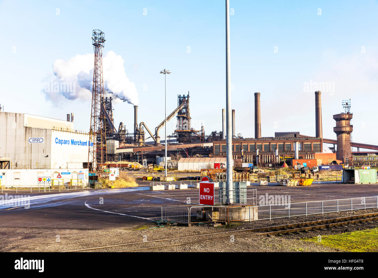 British steel Scunthorpe, Scunthorpe steelworks Iron and Steel Industry