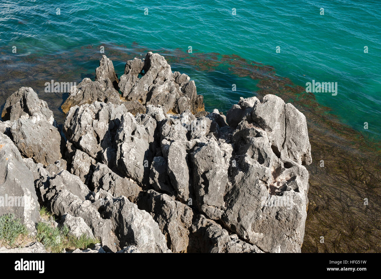 Beach in Nisaki, Corfu, Ionian Islands, Greece, Europe Stock Photo