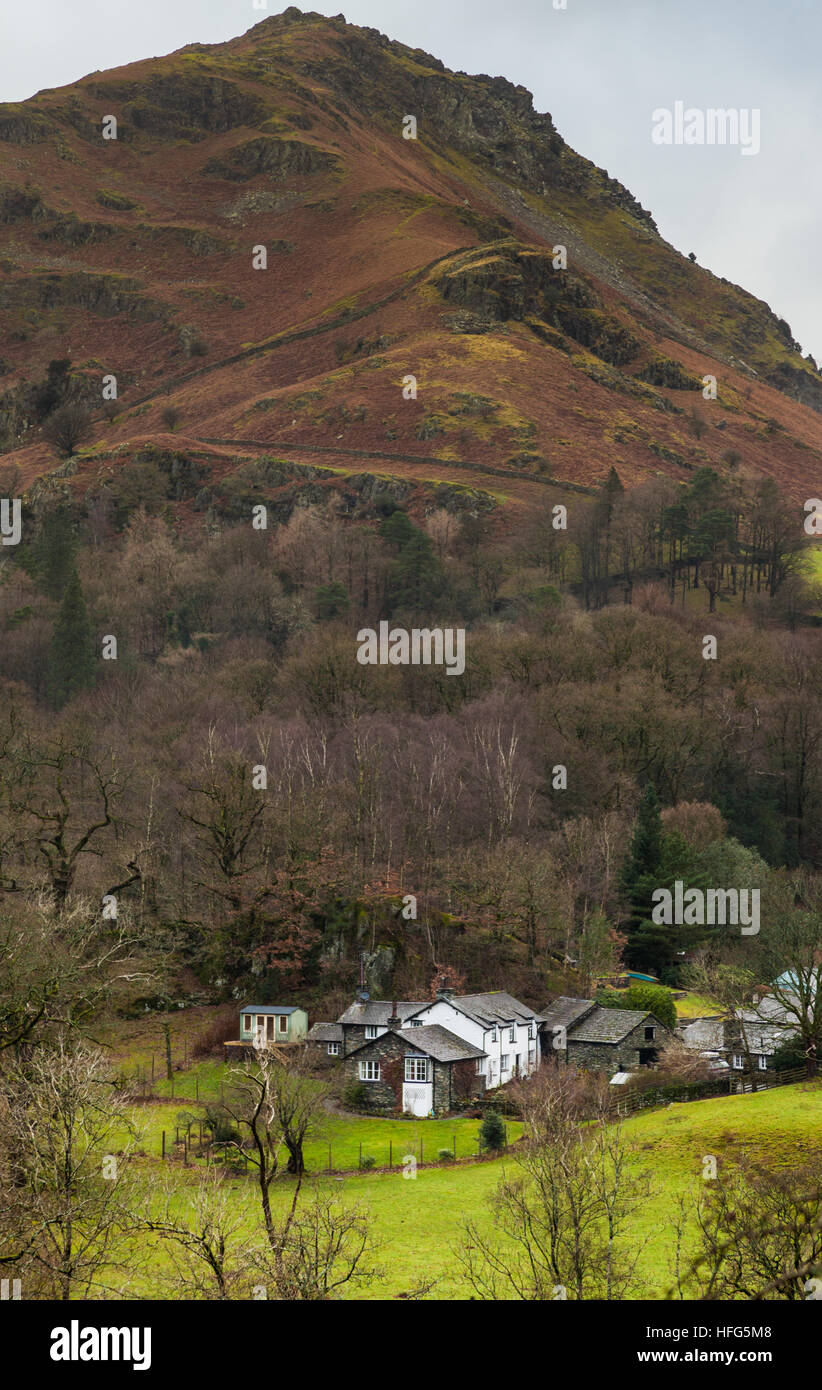 Helm Crag, near Grasmere, Lake District, Cumbria Stock Photo Alamy
