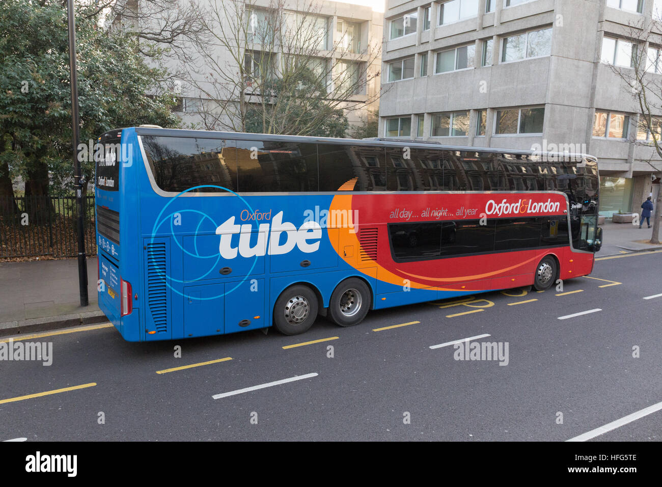 Oxford tube bus Stock Photo Alamy