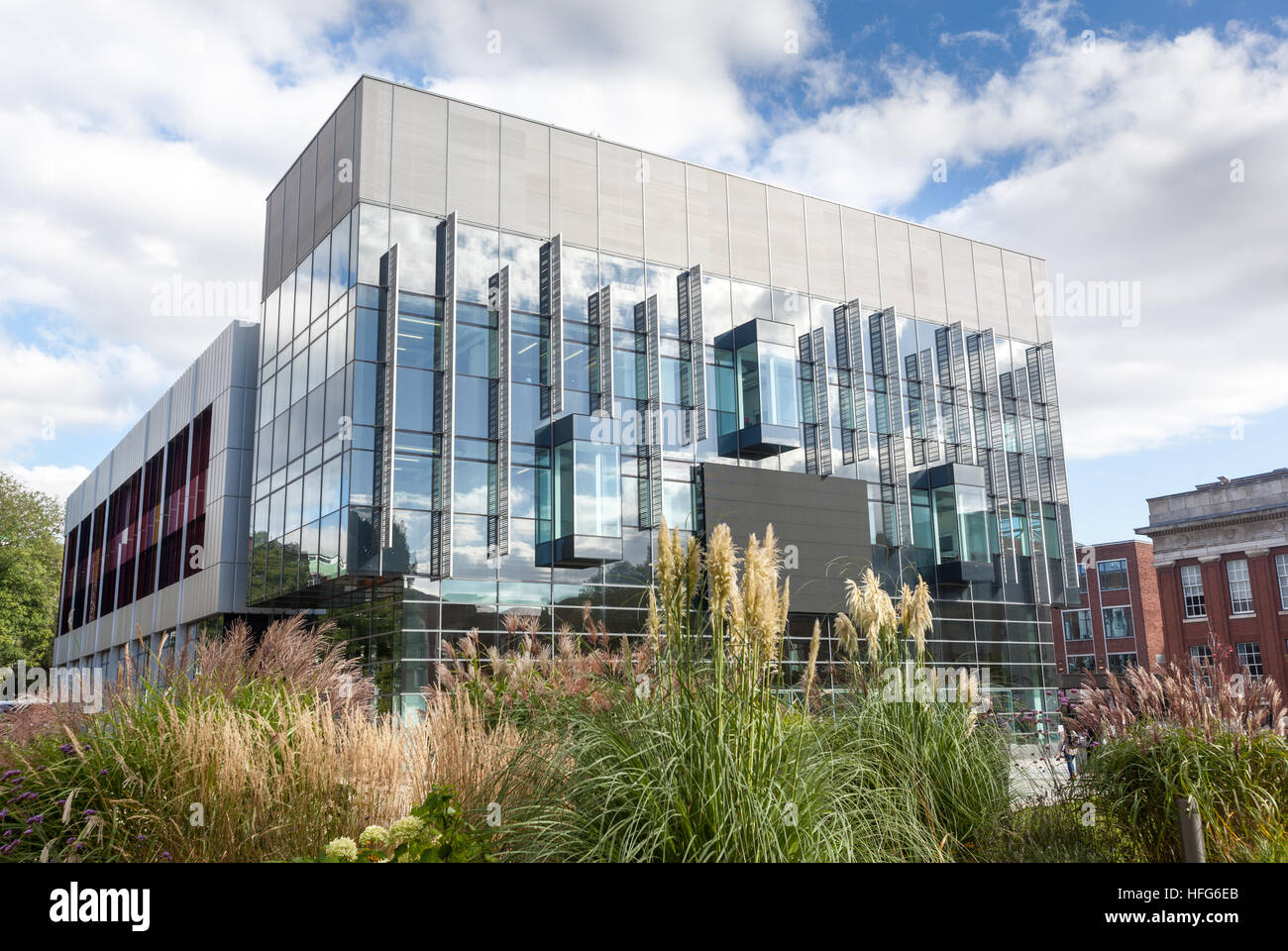 Alan Gilbert Learning Commons, The University of Manchester UK Stock Photo