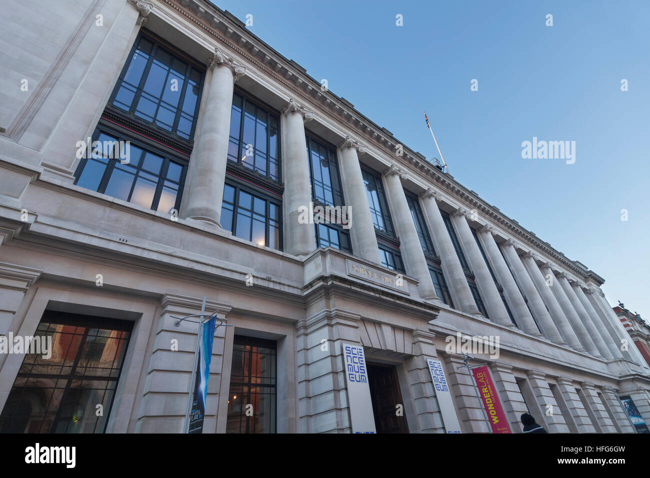 Science Museum on Exhibiton Road, Kensington, London Stock Photo