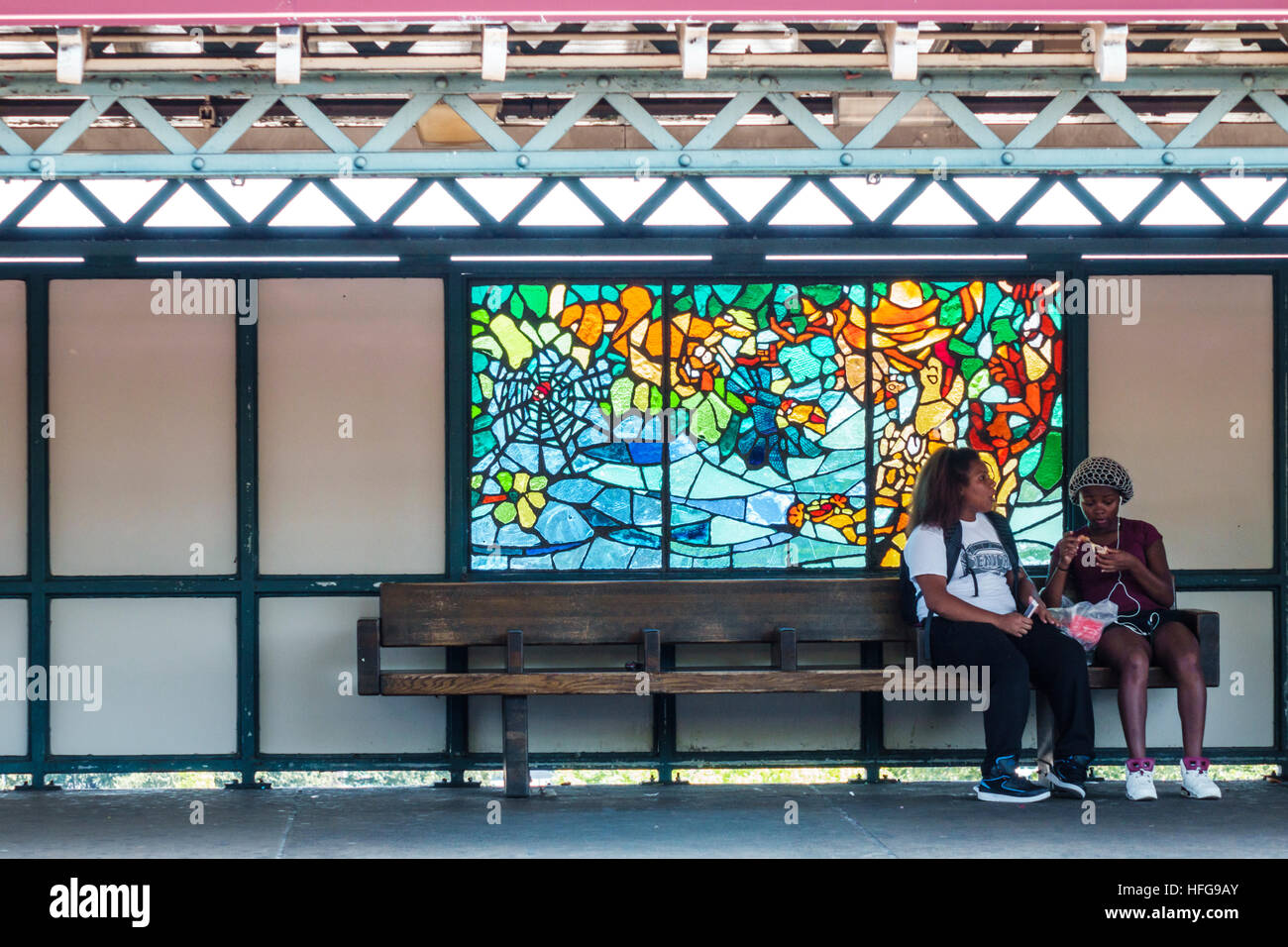 New York New York City NYC Bronx subway station 161 Street Yankee