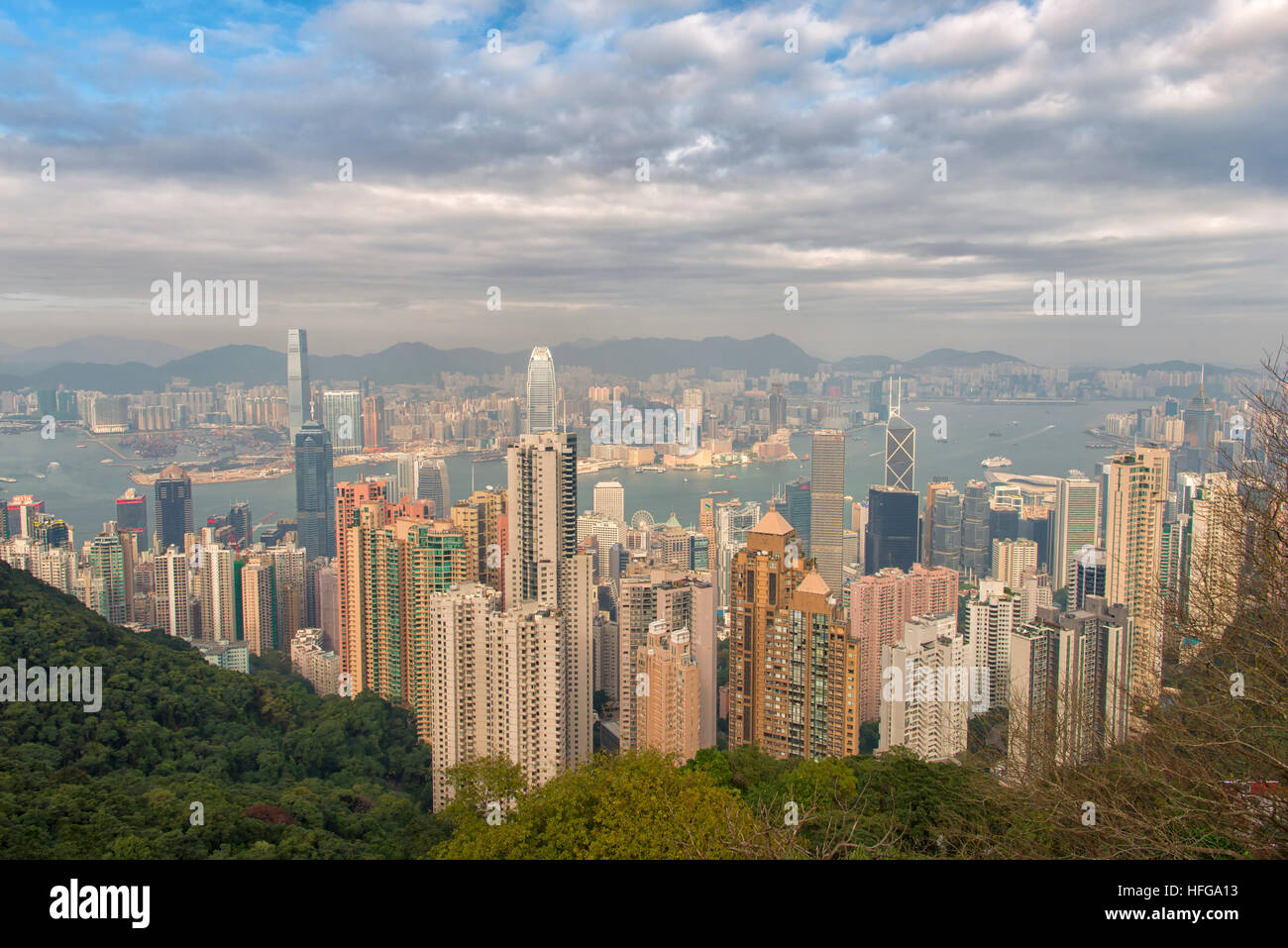 Hong Kong City, China Stock Photo - Alamy